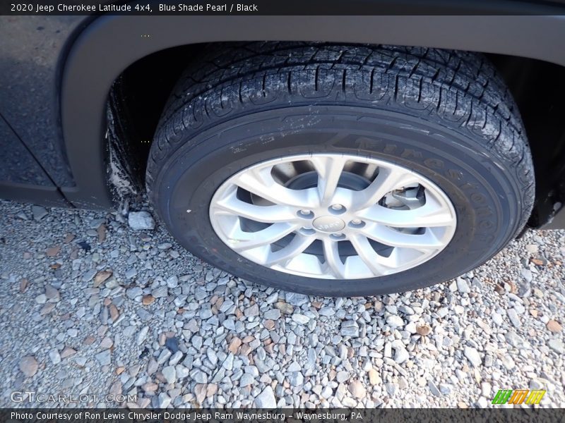 Blue Shade Pearl / Black 2020 Jeep Cherokee Latitude 4x4