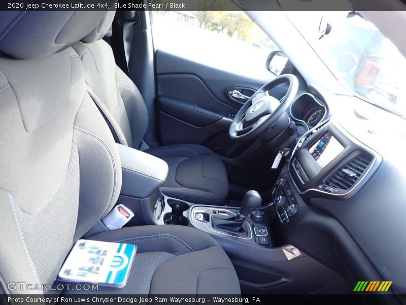 Blue Shade Pearl / Black 2020 Jeep Cherokee Latitude 4x4