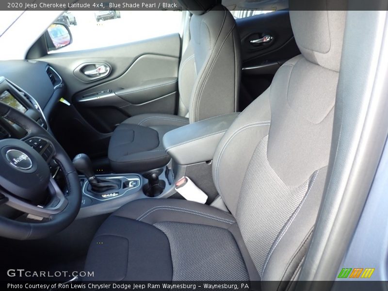 Blue Shade Pearl / Black 2020 Jeep Cherokee Latitude 4x4