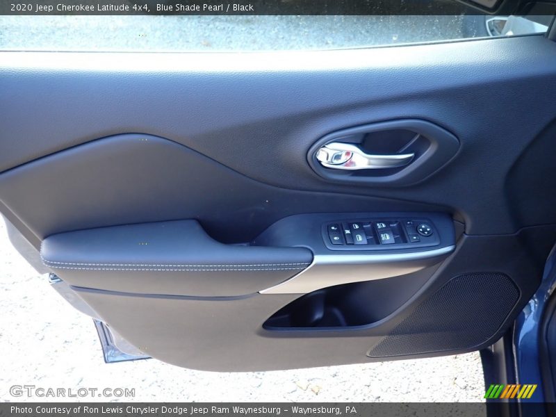 Blue Shade Pearl / Black 2020 Jeep Cherokee Latitude 4x4