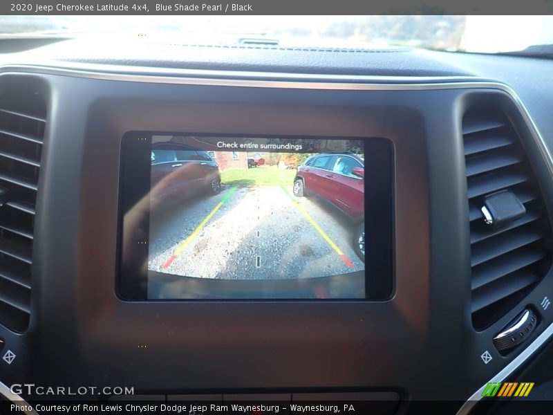 Blue Shade Pearl / Black 2020 Jeep Cherokee Latitude 4x4