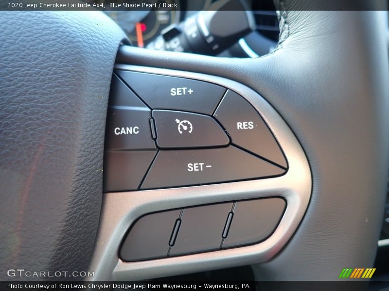 Blue Shade Pearl / Black 2020 Jeep Cherokee Latitude 4x4