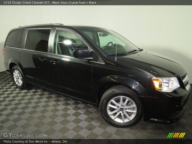 Black Onyx Crystal Pearl / Black 2018 Dodge Grand Caravan SXT