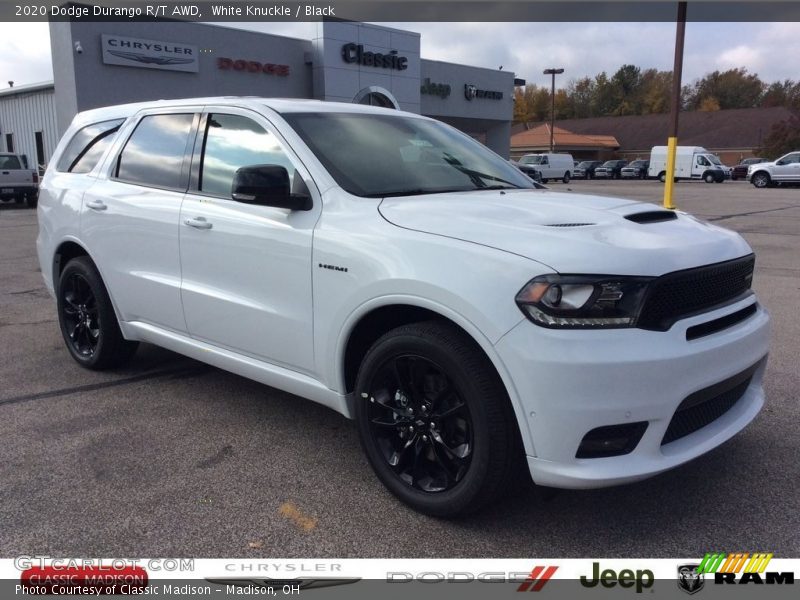 White Knuckle / Black 2020 Dodge Durango R/T AWD