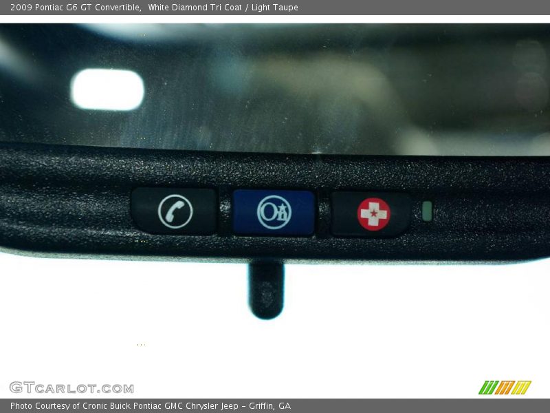 White Diamond Tri Coat / Light Taupe 2009 Pontiac G6 GT Convertible