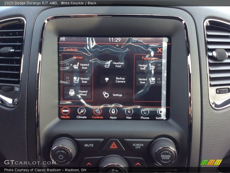 White Knuckle / Black 2020 Dodge Durango R/T AWD