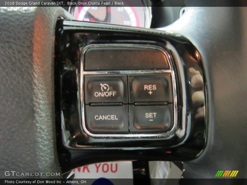 Black Onyx Crystal Pearl / Black 2018 Dodge Grand Caravan SXT