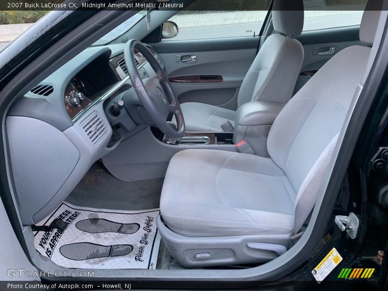 Midnight Amethyst Metallic / Neutral 2007 Buick LaCrosse CX