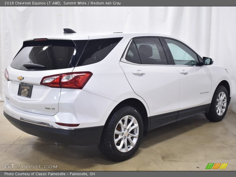 Summit White / Medium Ash Gray 2018 Chevrolet Equinox LT AWD