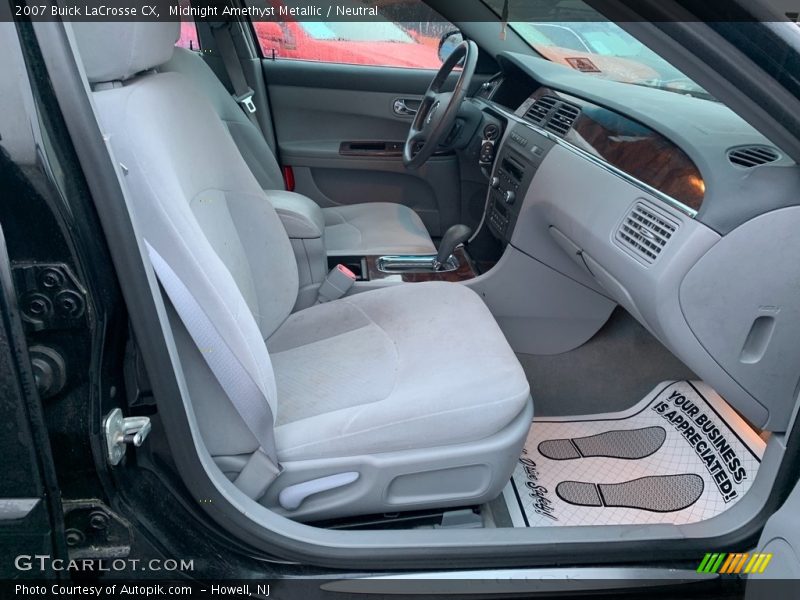 Midnight Amethyst Metallic / Neutral 2007 Buick LaCrosse CX