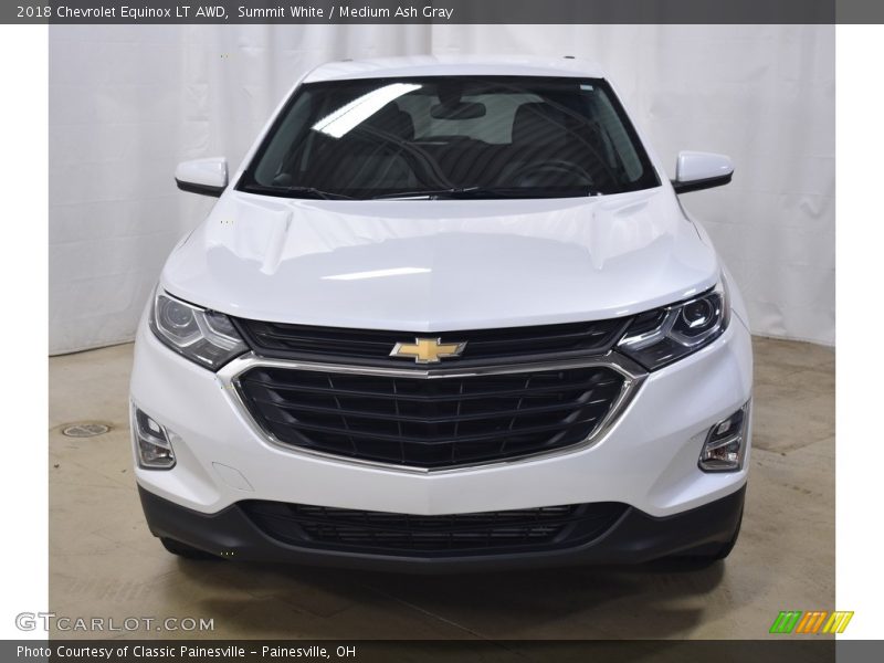 Summit White / Medium Ash Gray 2018 Chevrolet Equinox LT AWD