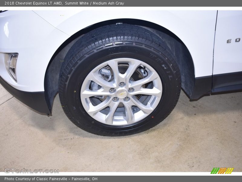 Summit White / Medium Ash Gray 2018 Chevrolet Equinox LT AWD