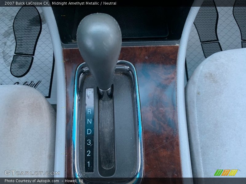 Midnight Amethyst Metallic / Neutral 2007 Buick LaCrosse CX