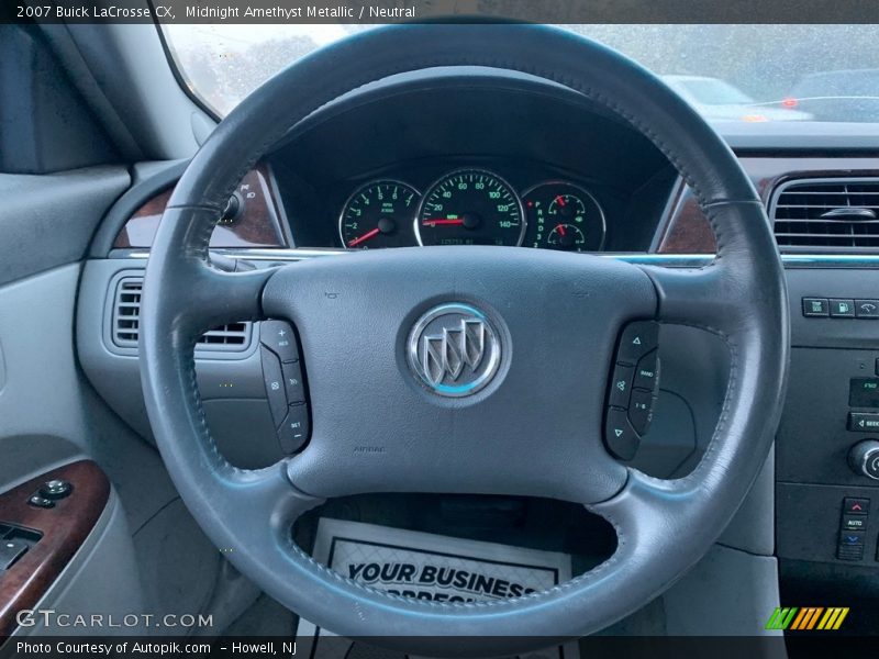 Midnight Amethyst Metallic / Neutral 2007 Buick LaCrosse CX