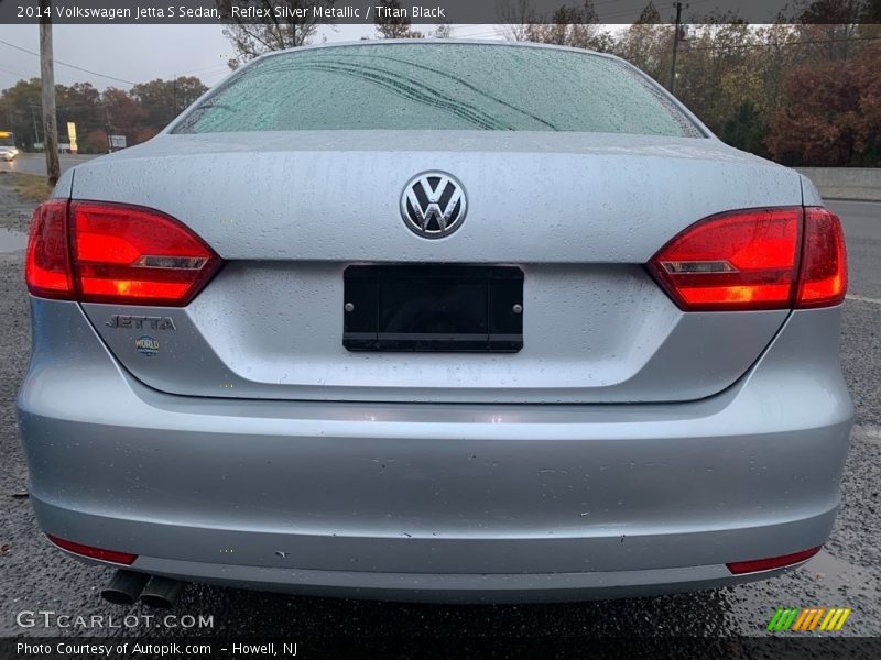 Reflex Silver Metallic / Titan Black 2014 Volkswagen Jetta S Sedan