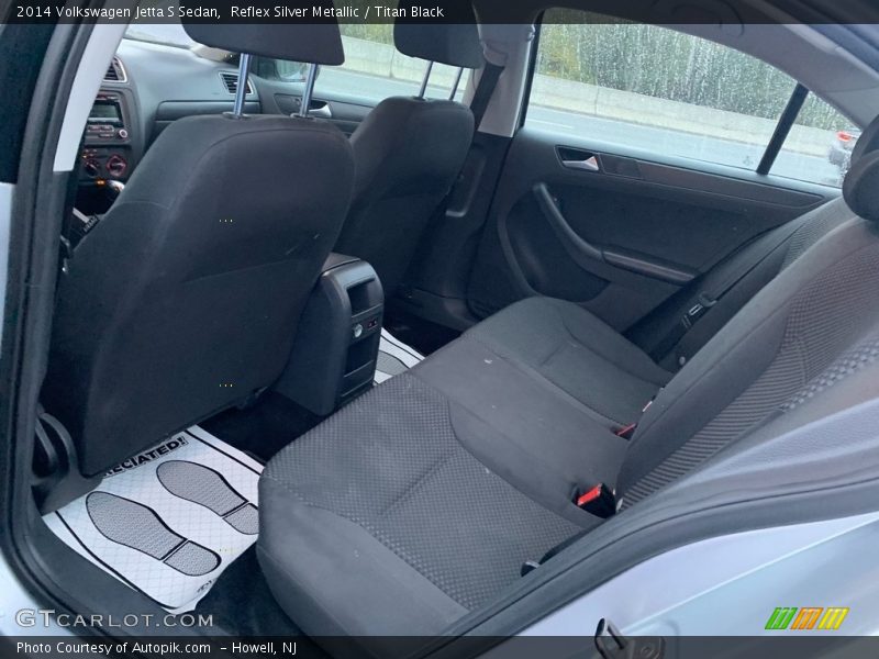 Reflex Silver Metallic / Titan Black 2014 Volkswagen Jetta S Sedan