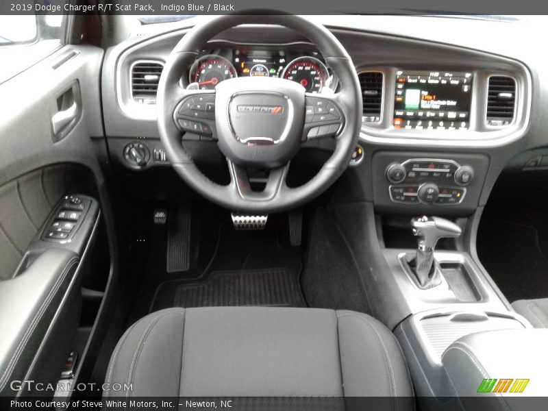 Indigo Blue / Black 2019 Dodge Charger R/T Scat Pack