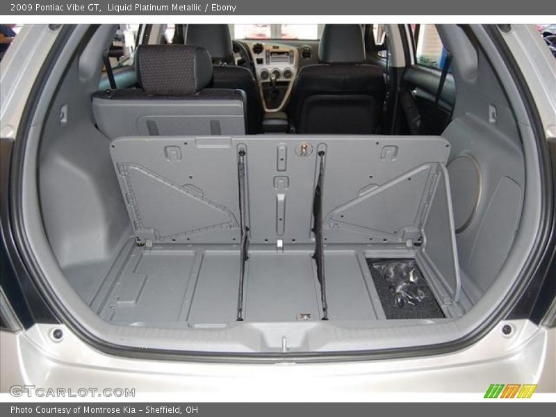 Liquid Platinum Metallic / Ebony 2009 Pontiac Vibe GT