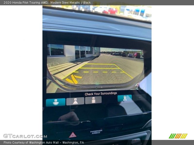 Modern Steel Metallic / Black 2020 Honda Pilot Touring AWD
