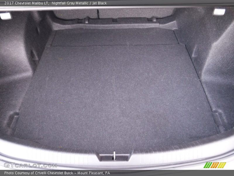 Nightfall Gray Metallic / Jet Black 2017 Chevrolet Malibu LT