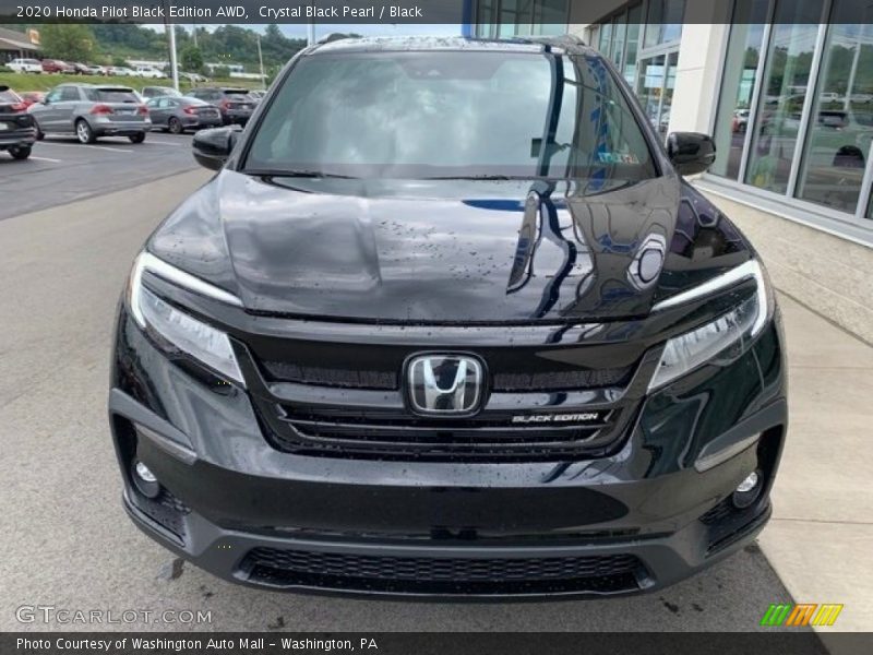 Crystal Black Pearl / Black 2020 Honda Pilot Black Edition AWD