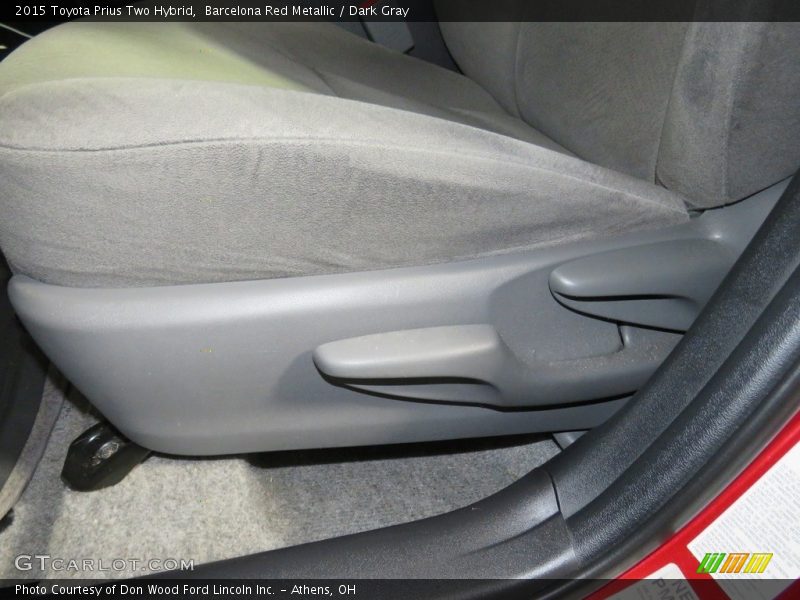 Barcelona Red Metallic / Dark Gray 2015 Toyota Prius Two Hybrid