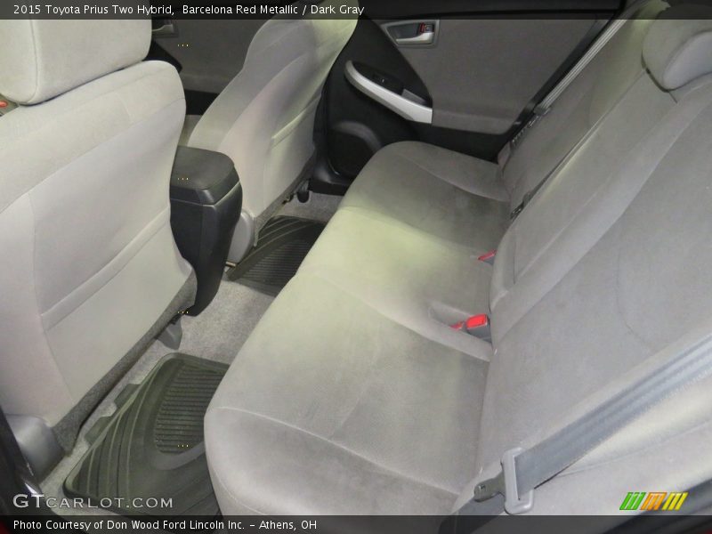 Barcelona Red Metallic / Dark Gray 2015 Toyota Prius Two Hybrid