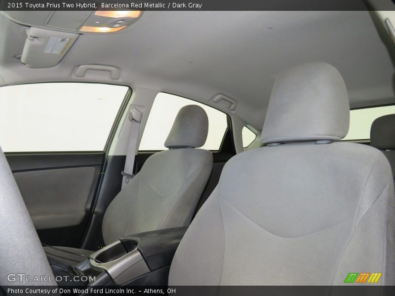 Barcelona Red Metallic / Dark Gray 2015 Toyota Prius Two Hybrid