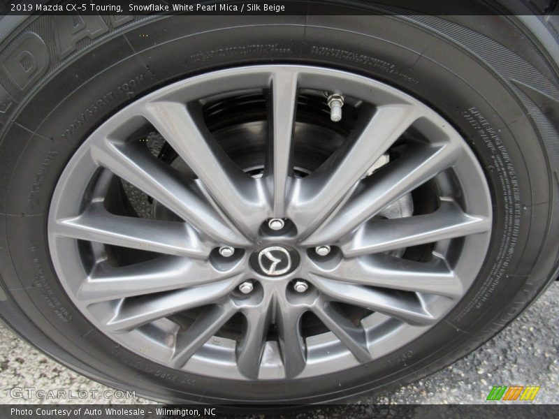 Snowflake White Pearl Mica / Silk Beige 2019 Mazda CX-5 Touring