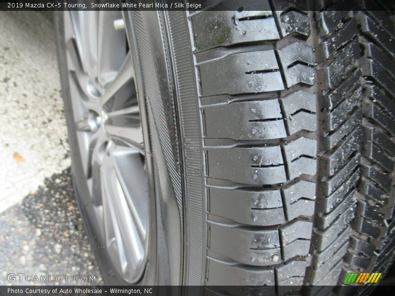 Snowflake White Pearl Mica / Silk Beige 2019 Mazda CX-5 Touring