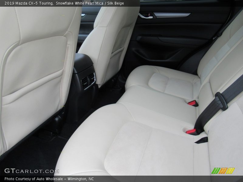 Snowflake White Pearl Mica / Silk Beige 2019 Mazda CX-5 Touring