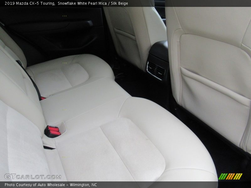 Snowflake White Pearl Mica / Silk Beige 2019 Mazda CX-5 Touring
