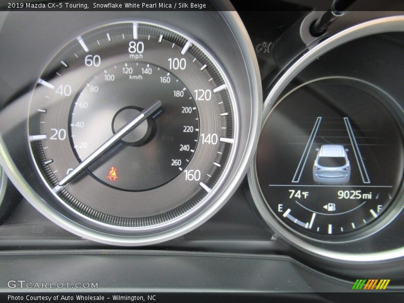 Snowflake White Pearl Mica / Silk Beige 2019 Mazda CX-5 Touring