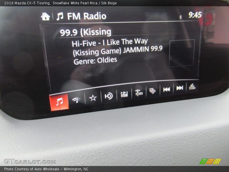 Snowflake White Pearl Mica / Silk Beige 2019 Mazda CX-5 Touring