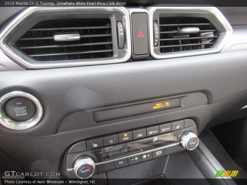 Snowflake White Pearl Mica / Silk Beige 2019 Mazda CX-5 Touring