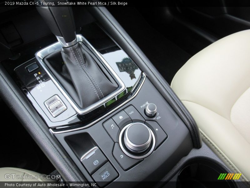 Snowflake White Pearl Mica / Silk Beige 2019 Mazda CX-5 Touring