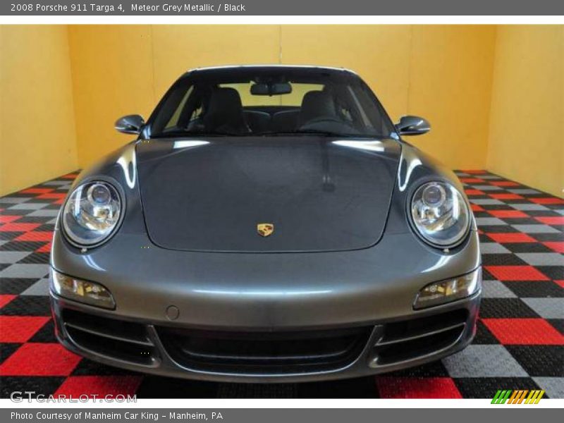 Meteor Grey Metallic / Black 2008 Porsche 911 Targa 4