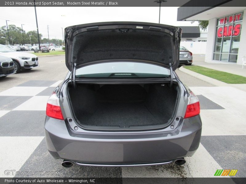 Modern Steel Metallic / Black 2013 Honda Accord Sport Sedan
