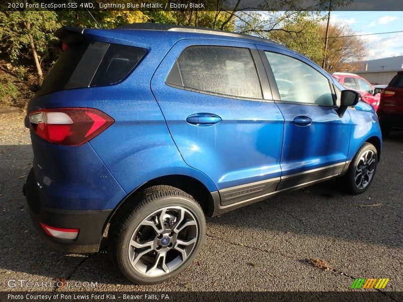 Lightning Blue Metallic / Ebony Black 2020 Ford EcoSport SES 4WD