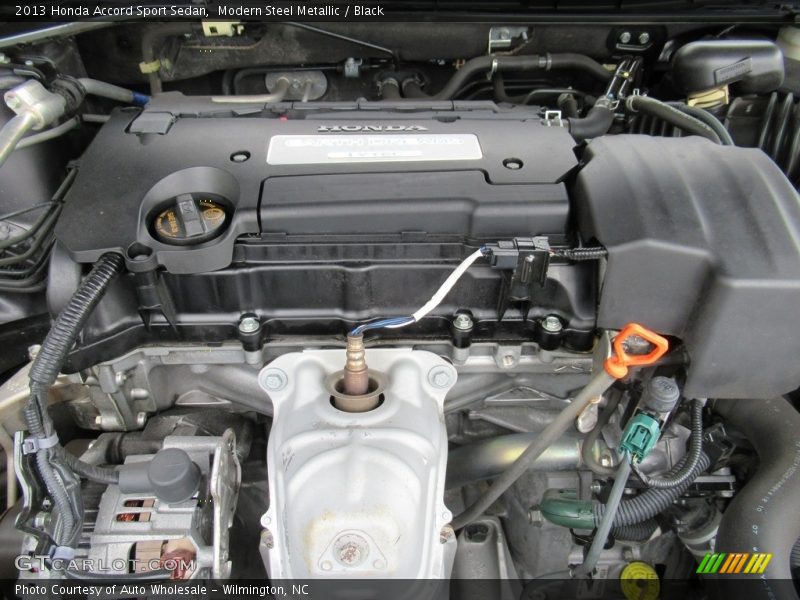 Modern Steel Metallic / Black 2013 Honda Accord Sport Sedan