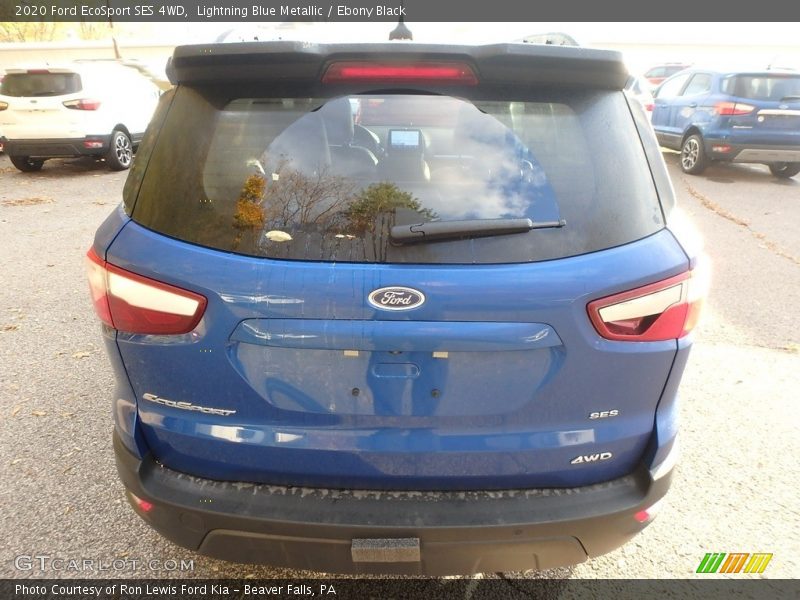 Lightning Blue Metallic / Ebony Black 2020 Ford EcoSport SES 4WD