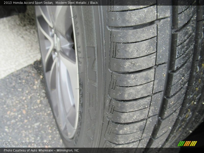 Modern Steel Metallic / Black 2013 Honda Accord Sport Sedan