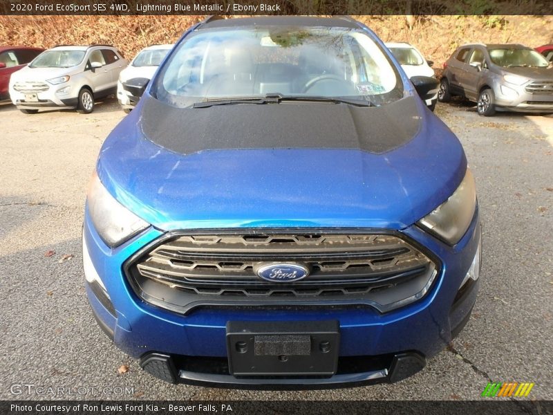 Lightning Blue Metallic / Ebony Black 2020 Ford EcoSport SES 4WD