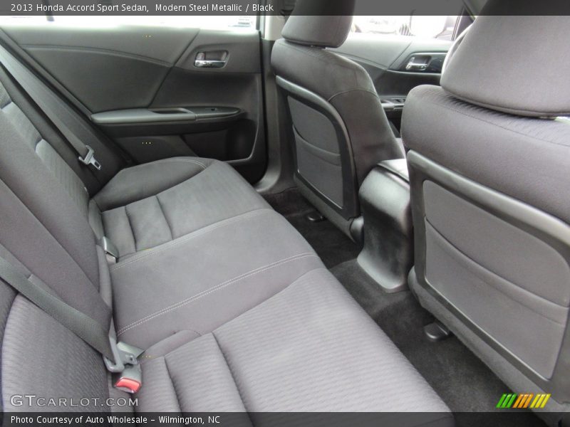 Modern Steel Metallic / Black 2013 Honda Accord Sport Sedan