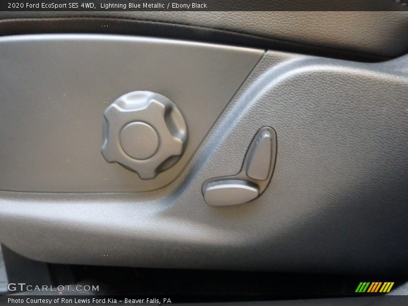 Lightning Blue Metallic / Ebony Black 2020 Ford EcoSport SES 4WD