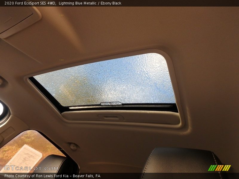 Lightning Blue Metallic / Ebony Black 2020 Ford EcoSport SES 4WD
