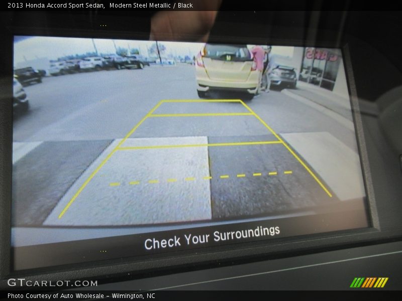 Modern Steel Metallic / Black 2013 Honda Accord Sport Sedan