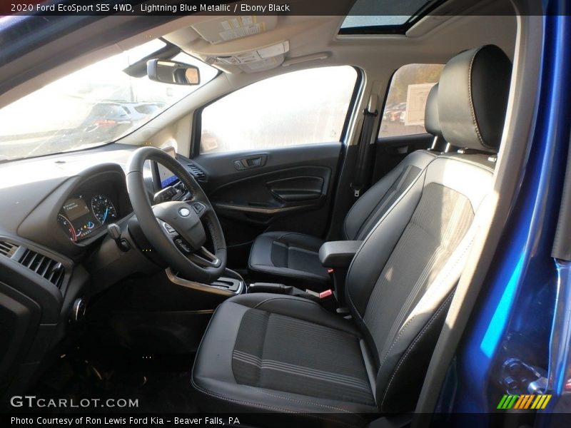 Front Seat of 2020 EcoSport SES 4WD