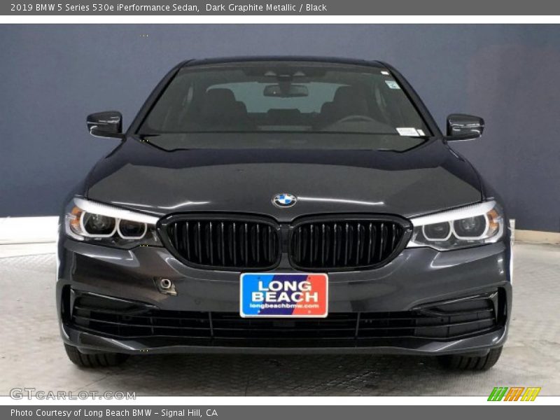 Dark Graphite Metallic / Black 2019 BMW 5 Series 530e iPerformance Sedan