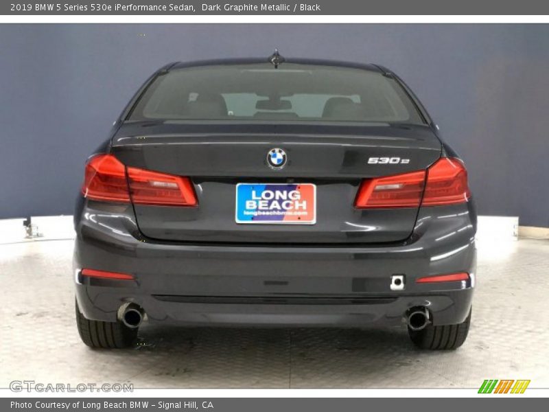 Dark Graphite Metallic / Black 2019 BMW 5 Series 530e iPerformance Sedan
